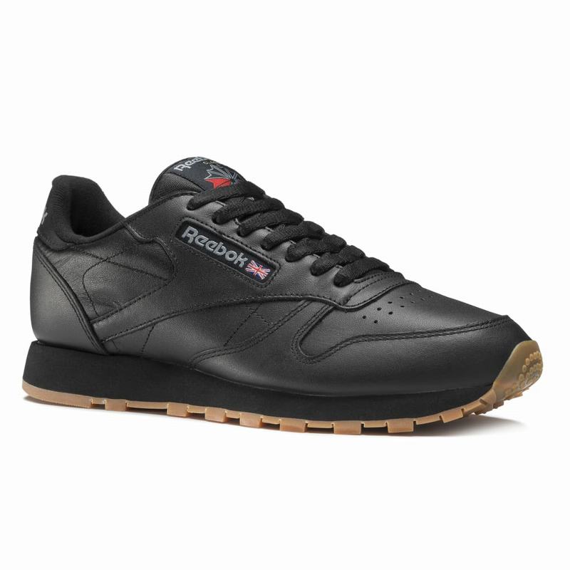 Reebok Classic Leather Tenisky Panske - Čierne AM5768JW